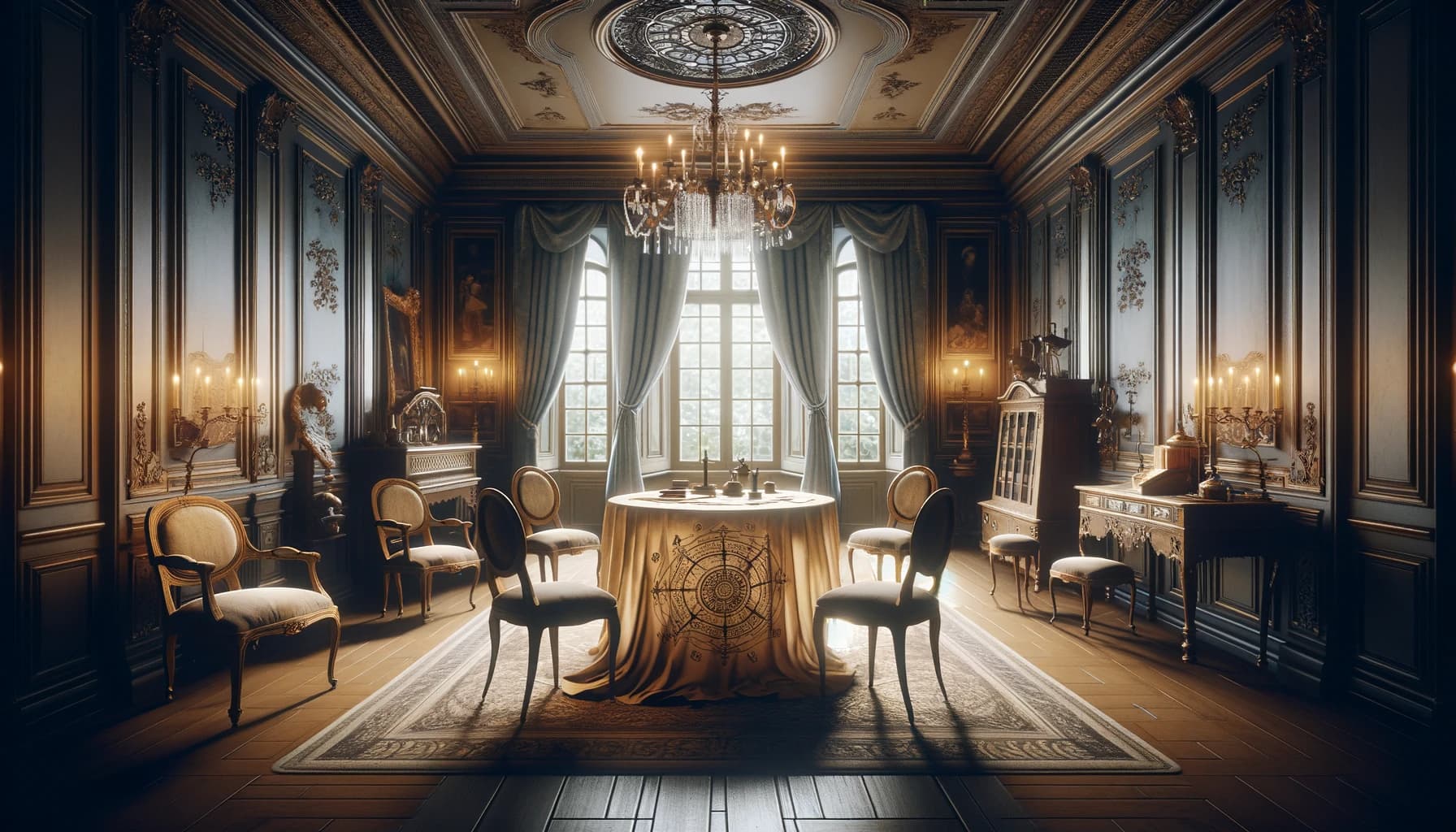 Lenormand Ai reading room